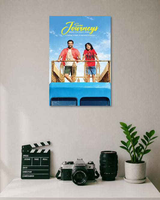 Some Journeys Saif Ali Khan Father Son Poster
