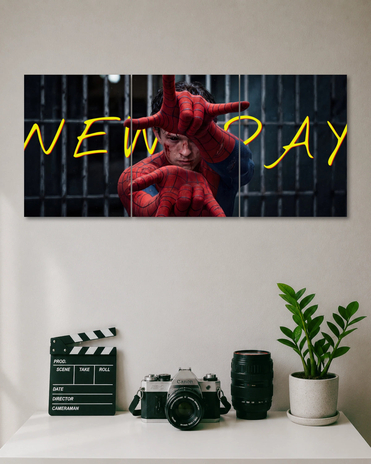 Spider-Man Brand New Day 3 Piece Split Poster three-panel artwork 1