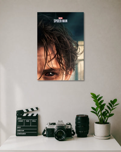 Spider-Man Brand New Day Eye Close-Up Poster artwork with bold detailed composition 1