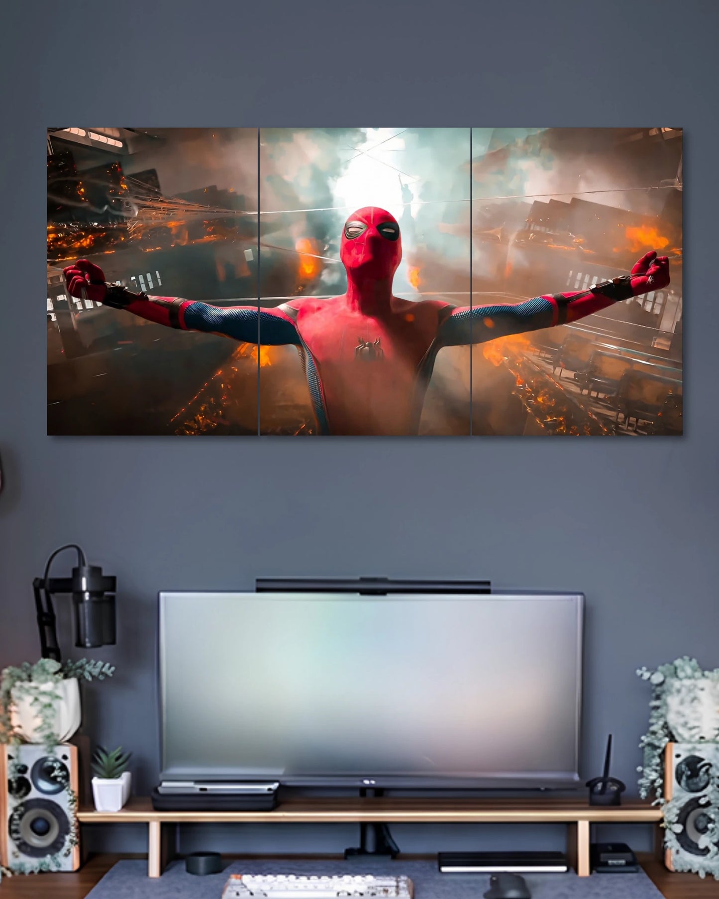 Spider-Man Homecoming Ship 3 Split Set three-panel artwork 2