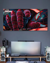 Three-panel Spider-Man Reaching Hand 3 Piece Poster Set artwork featuring premium detailed design 2