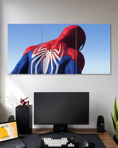 Spider-Man Back 3 Split Poster poster artwork