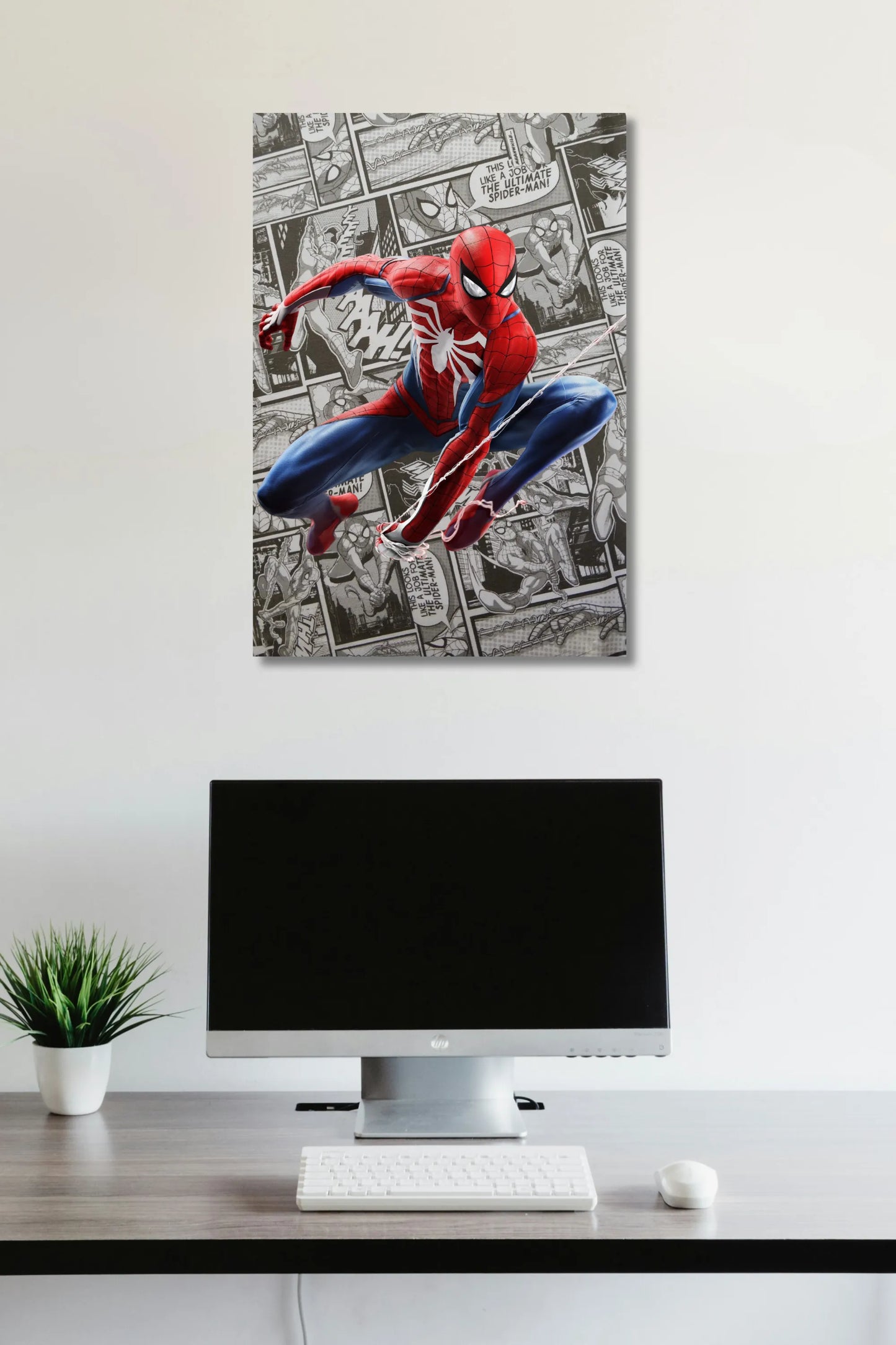 Spider-Man Comic Poster