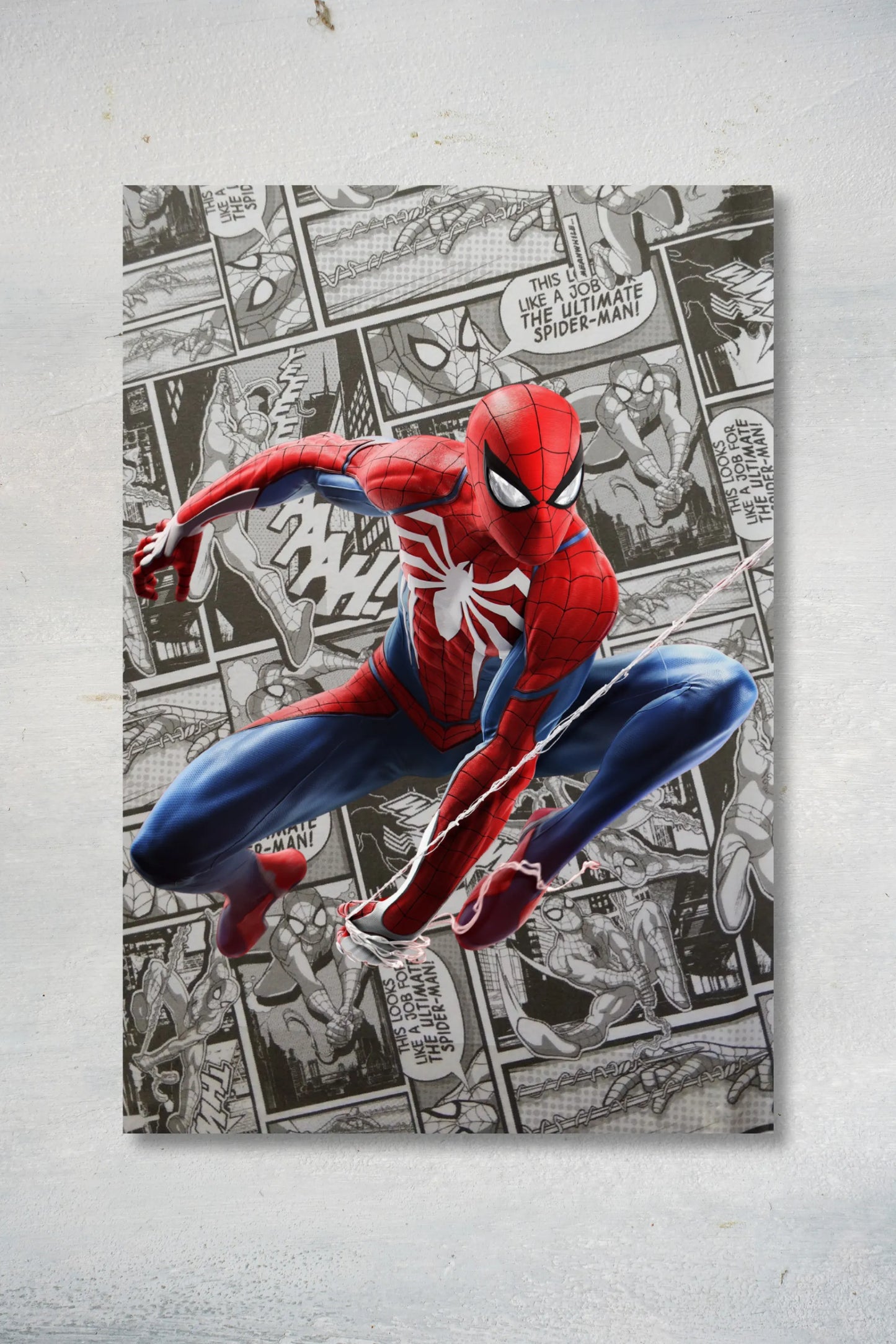 Spider-Man Comic Poster