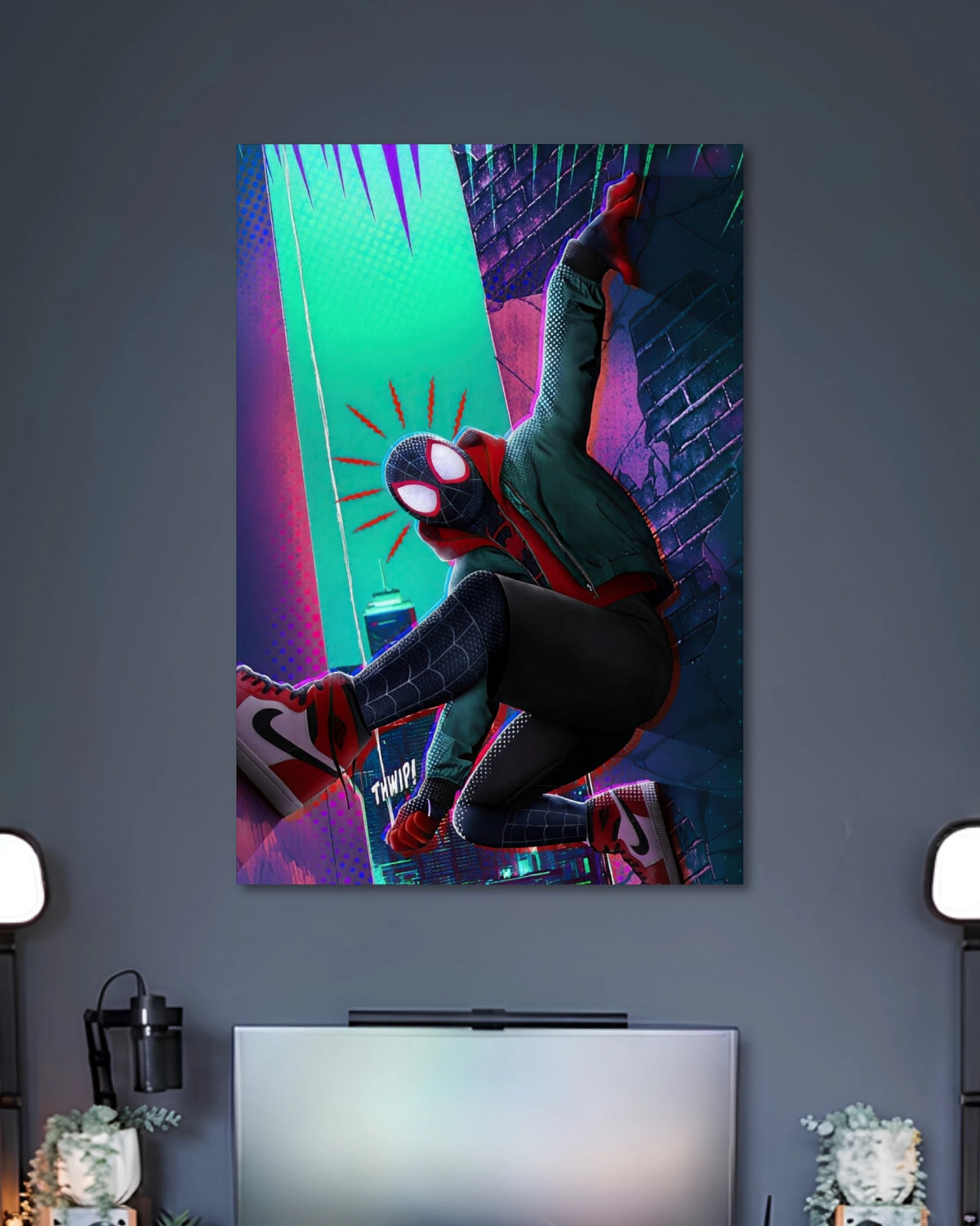 Spider-Man City Perspective Poster