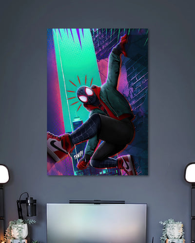 Spider-Man City Perspective Poster