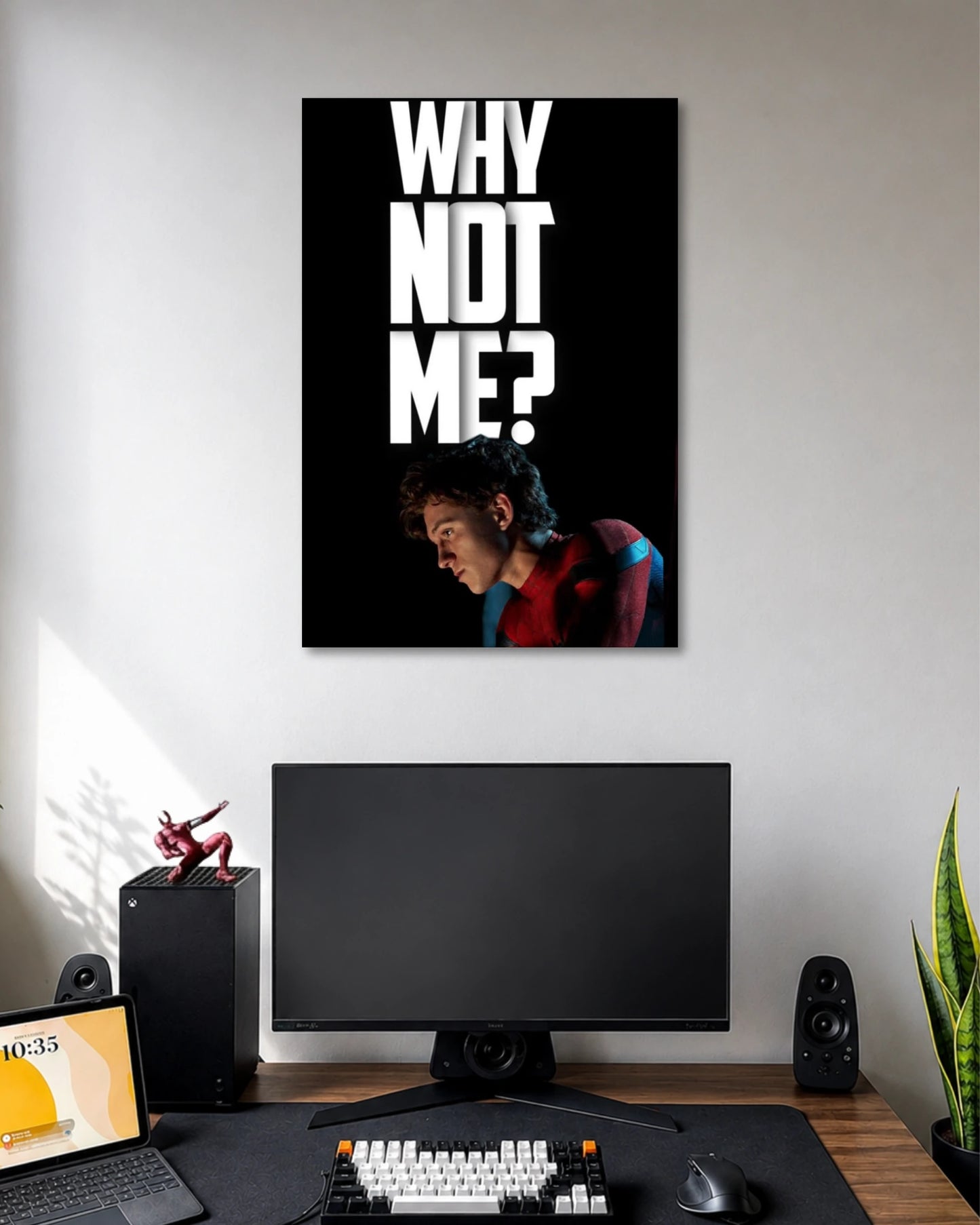 Spider-Man Why Not Me Marvel Movie Poster poster artwork