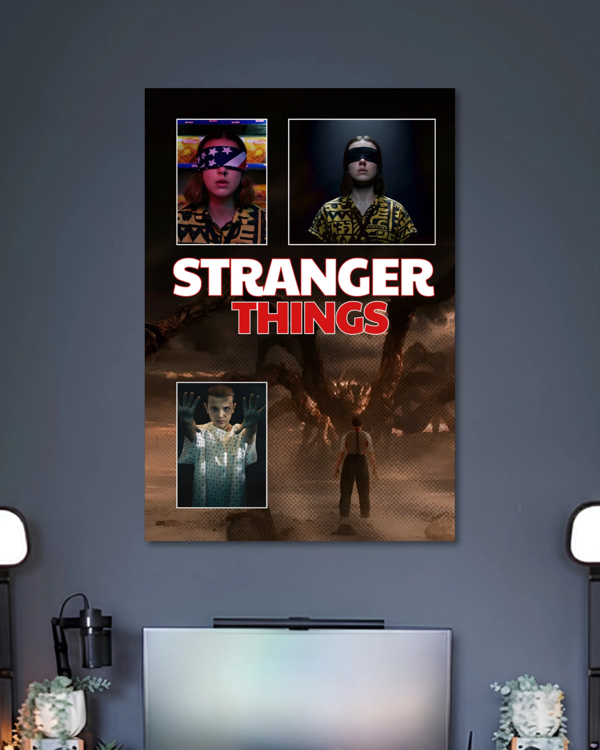 Stranger Things Season 4 Collage Poster artwork 2