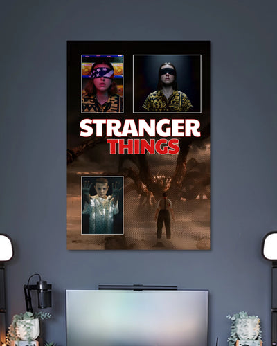 Stranger Things Season 4 Collage Poster artwork 2