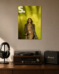 Sunidhi Chauhan Live Performance Poster artwork with bold detailed composition 1