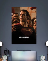 Superman Hope Never Dies Poster premium artwork 2