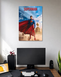 Superman Hope Never Falls Poster poster artwork