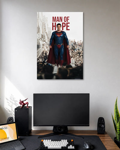 Superman Man of Hope Poster poster artwork