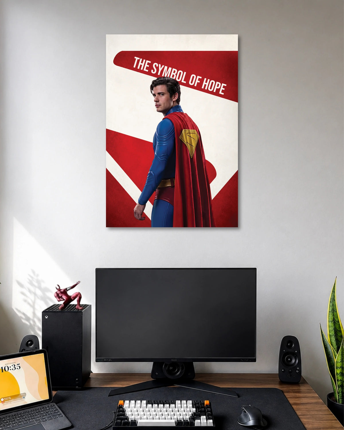 Superman Symbol of Hope Poster poster artwork