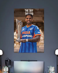 Suryakumar Yadav Sky 360 Poster premium artwork 2