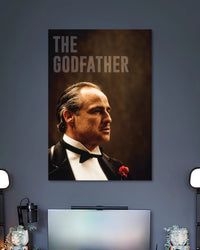 Alternative artwork featuring The Godfather Classic Movie Poster