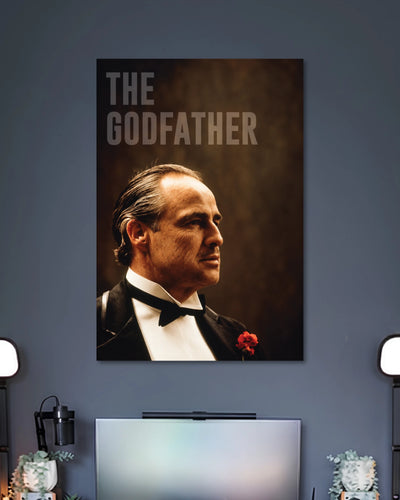 Alternative artwork featuring The Godfather Classic Movie Poster
