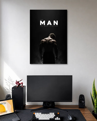 The Man You Want to Become Poster poster artwork