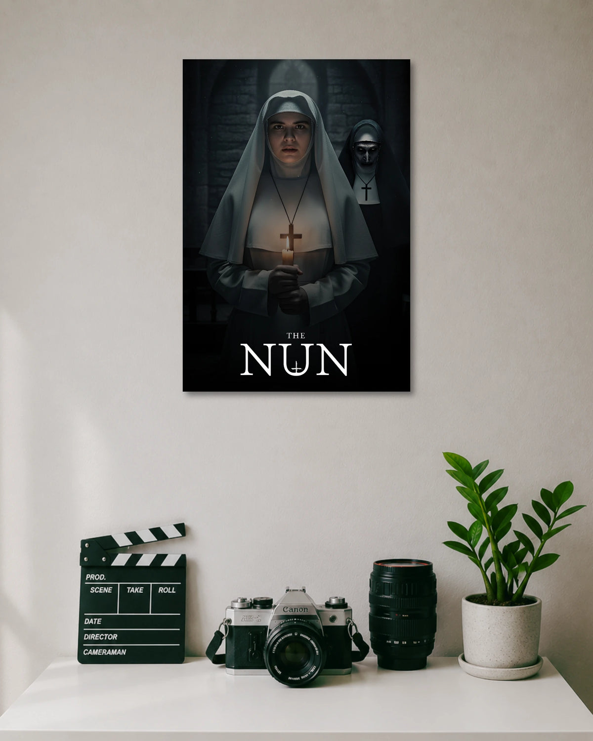 The Nun Candle Poster poster artwork