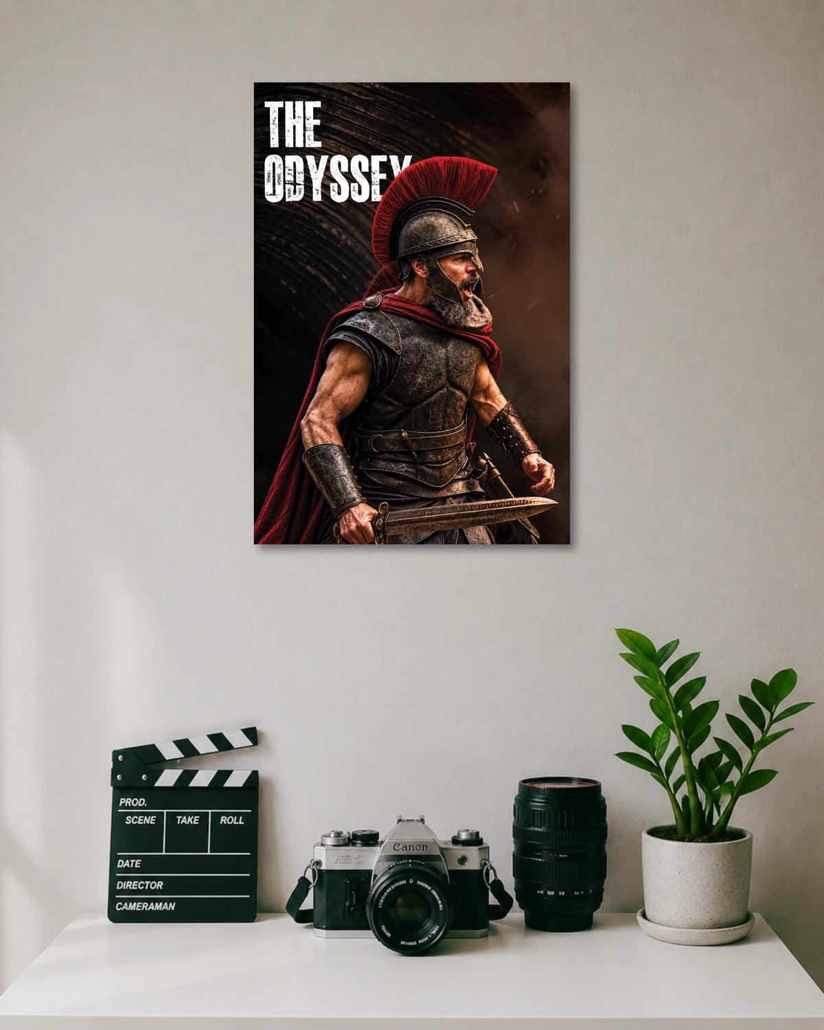 The Odyssey Greek Warrior Sword Movie Poster poster artwork