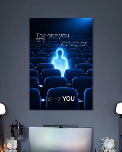 Alternative artwork featuring The One You Are Looking For Is You Poster