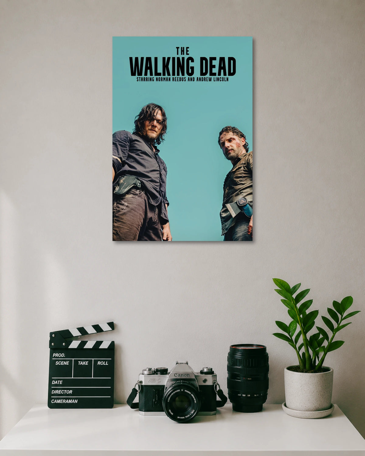 The Walking Dead Rick and Daryl Cinematic Poster poster artwork