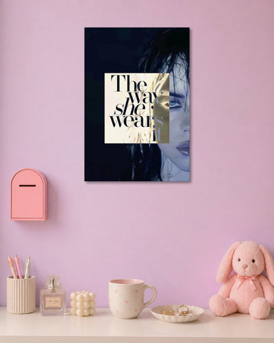 The Way She Wears It Poster artwork with detailed composition 1