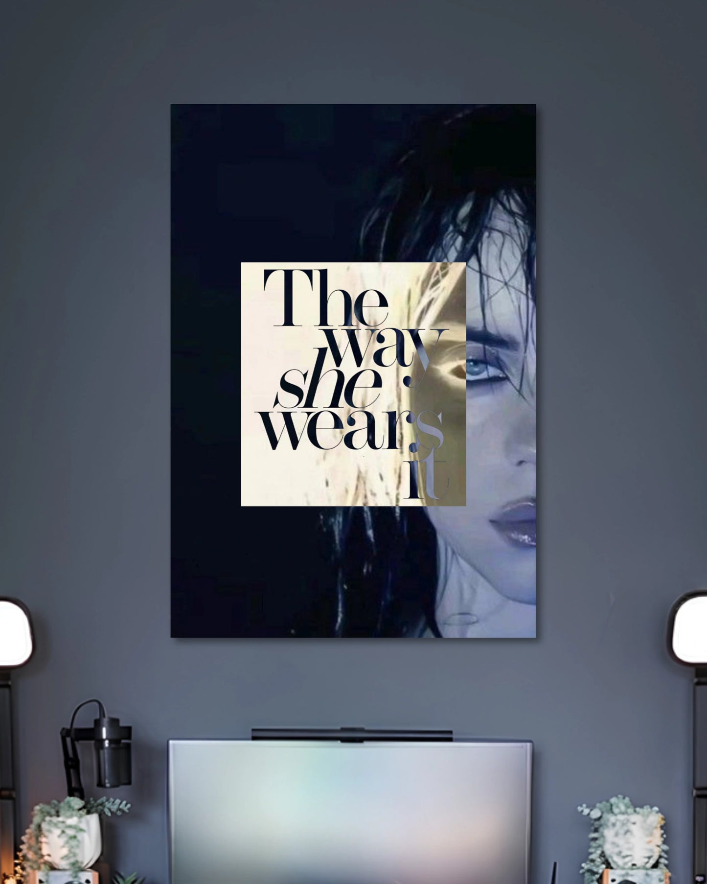 The Way She Wears It Poster artwork with detailed composition 2