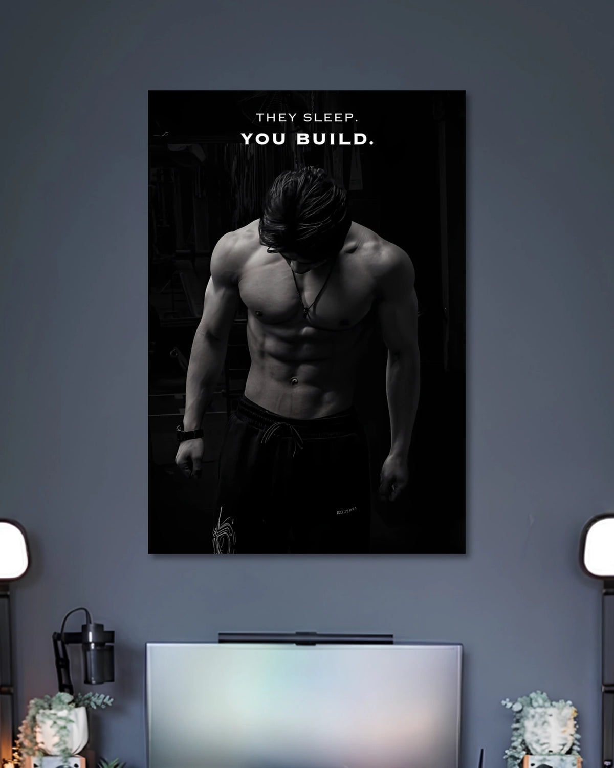 Alternative artwork featuring They Sleep You Build Gym Poster