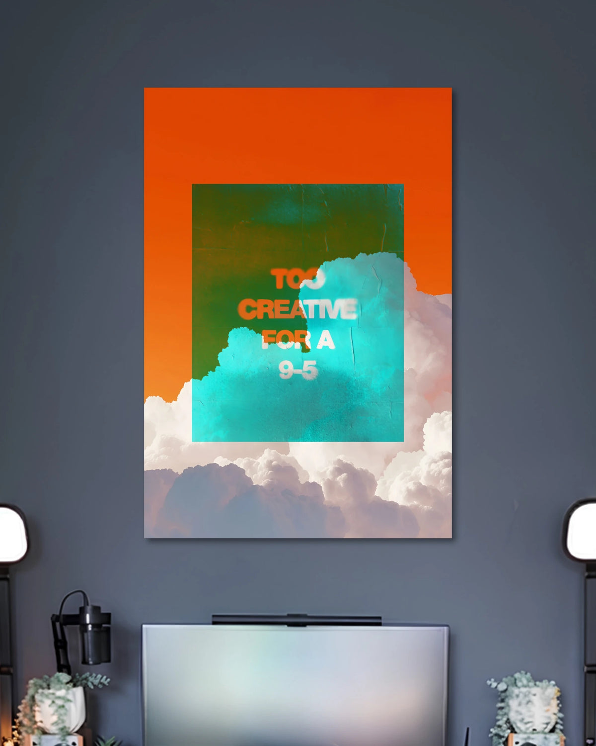 Alternative artwork featuring Too Creative for a 9-5 Poster