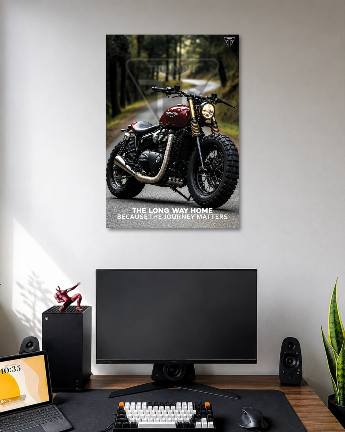 Triumph Scrambler Journey Poster poster artwork