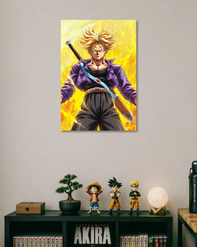 Trunks Super Saiyan Poster poster artwork