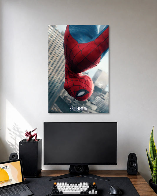 Upside Down Spider-Man Brand New day Art