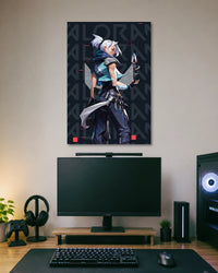 Valorant Jett Agent Poster poster artwork
