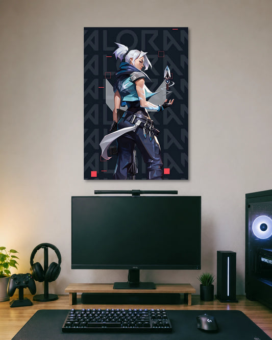 Valorant Jett Agent Poster poster artwork