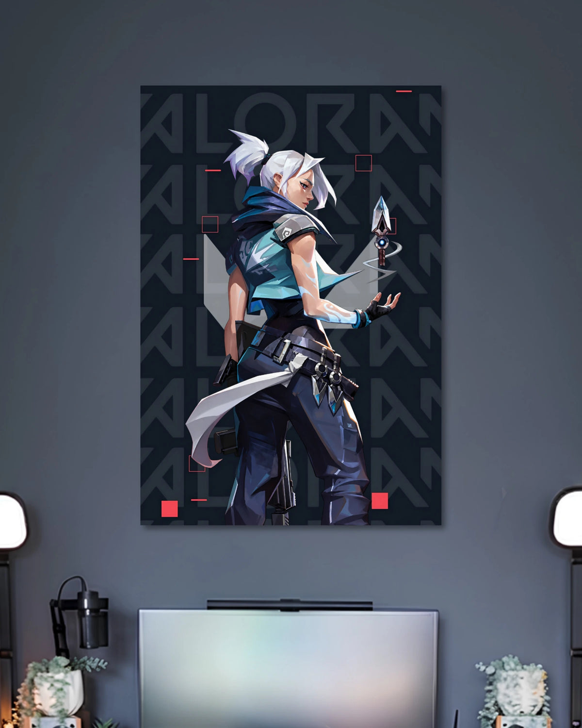 Alternative artwork featuring Valorant Jett Agent Poster