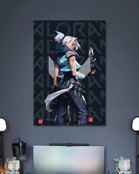 Alternative artwork featuring Valorant Jett Agent Poster