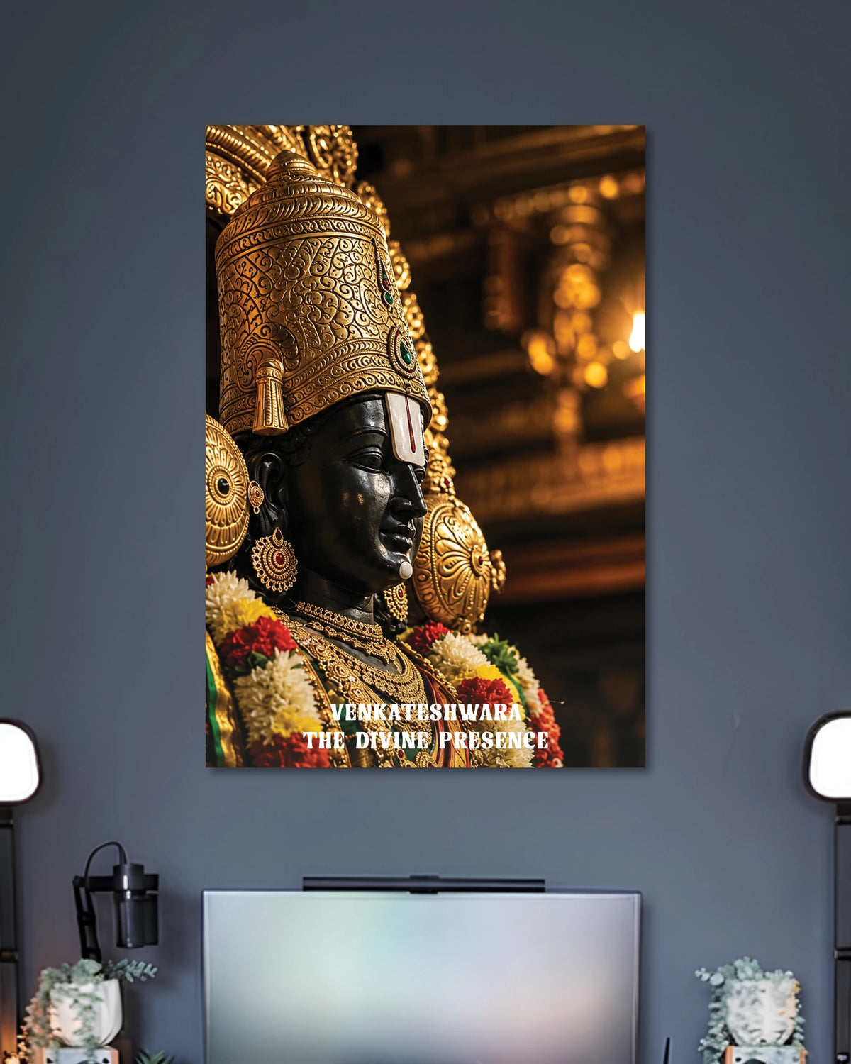 Alternative artwork featuring Venkateshwara The Divine Presence Poster