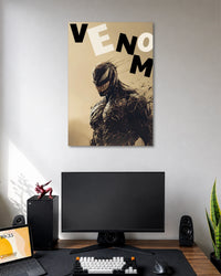 Venom Dark Symbiote Marvel Character Poster poster artwork