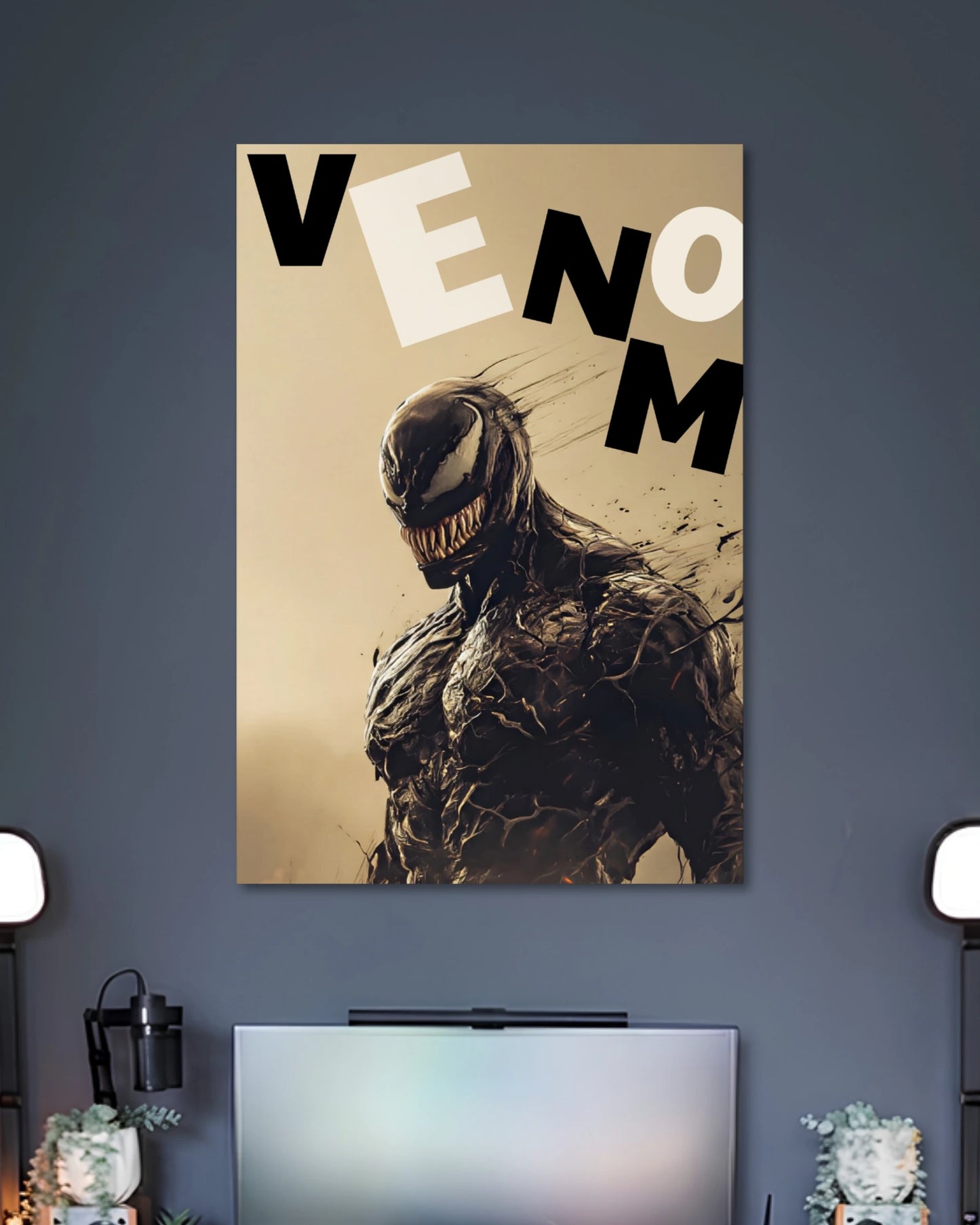 Alternative artwork featuring Venom Dark Symbiote Marvel Character Poster