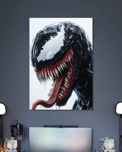 Alternative artwork featuring Venom Symbiote Close Up Marvel Character Poster