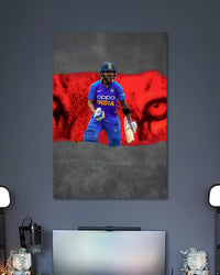 Alternative artwork featuring Virat Kohli Intense Celebration India Cricket Poster