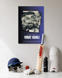 Virat Kohli Mosaic Portrait Poster premium artwork 1
