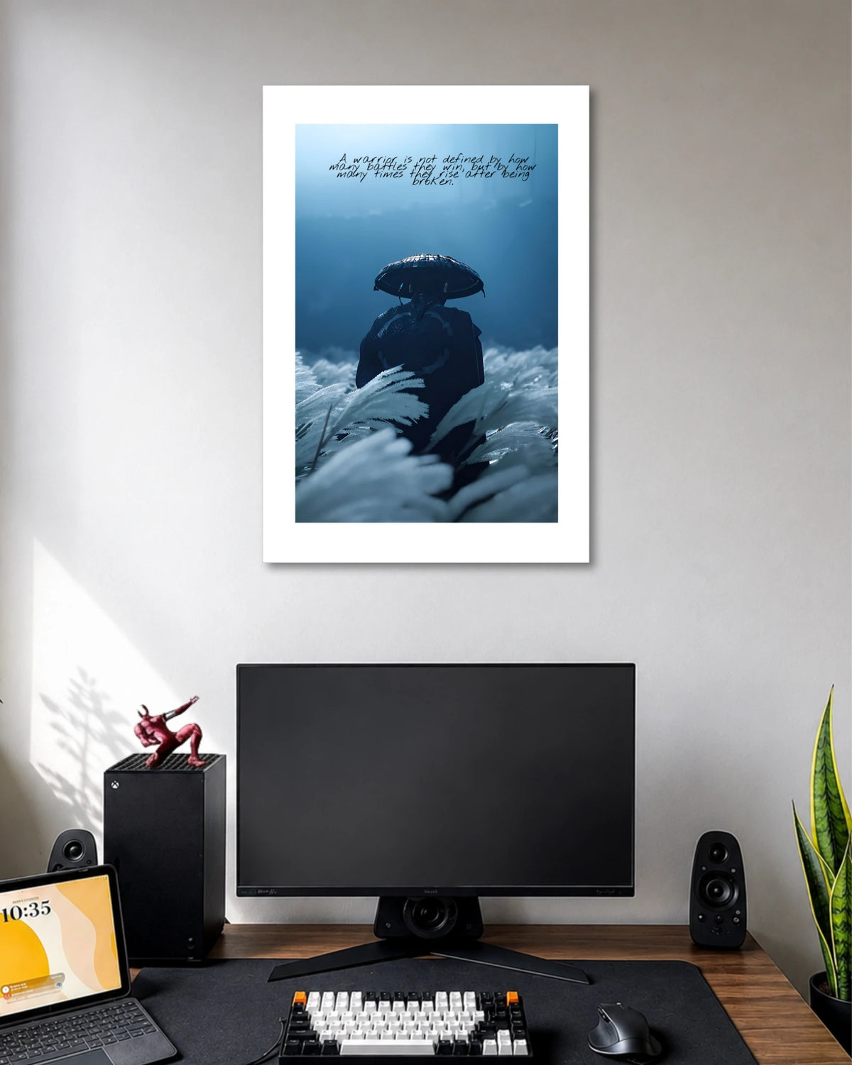 Warrior Rise After Being Broken Poster poster artwork