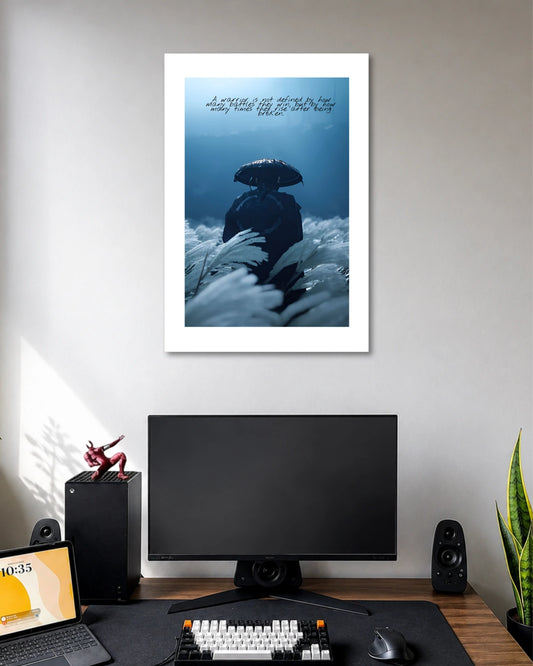 Warrior Rise After Being Broken Poster poster artwork