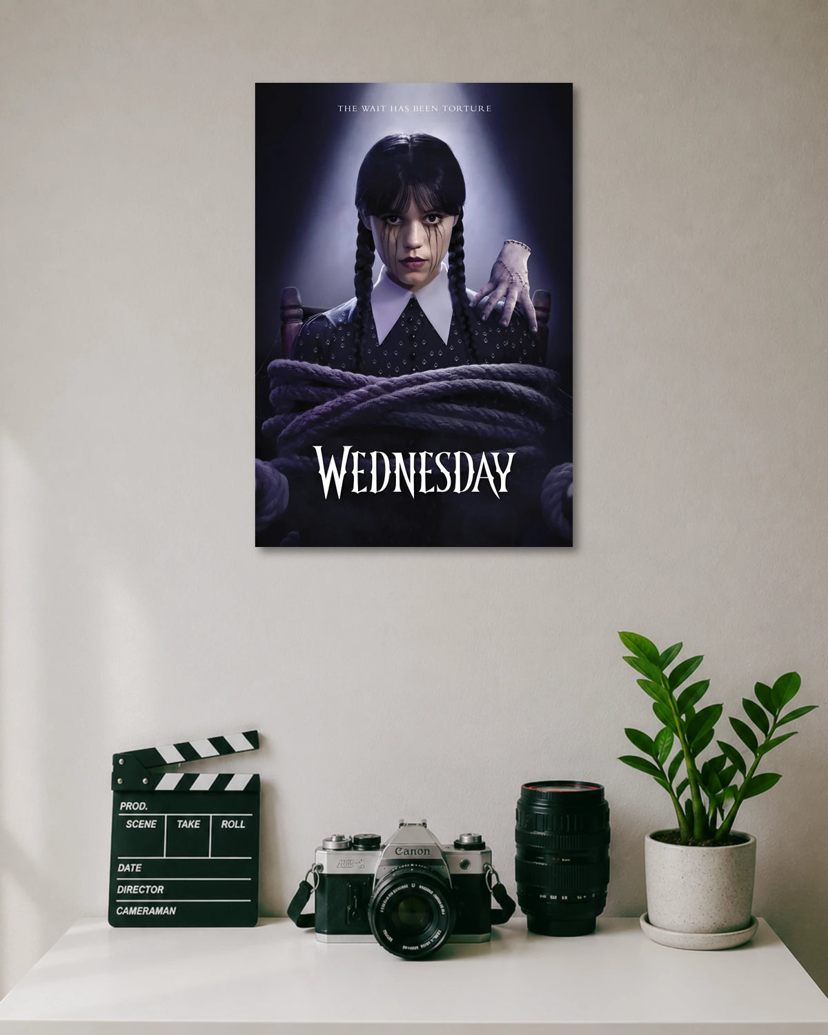 Wednesday The Wait Has Been Torture Poster poster artwork