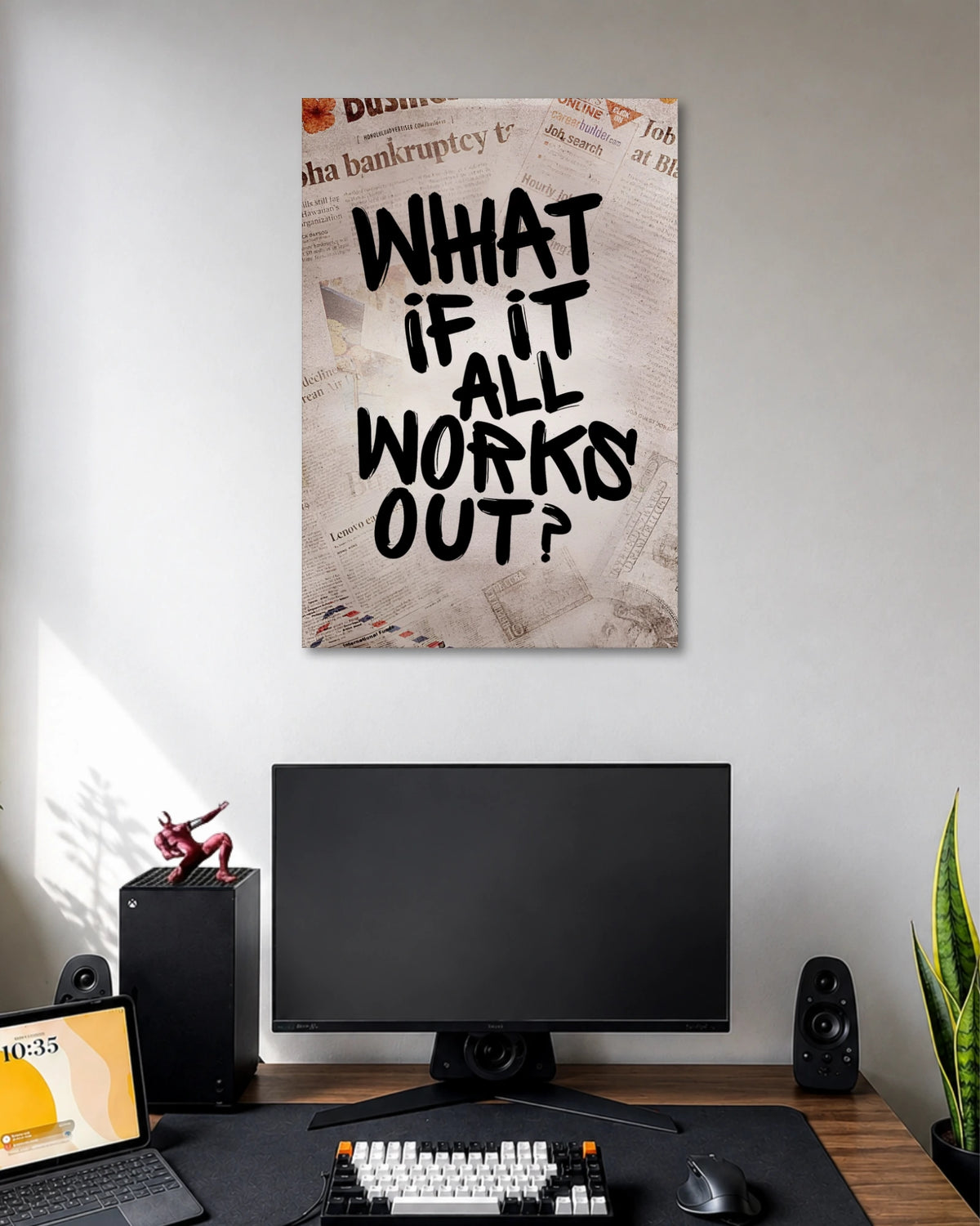 What If It All Works Out Poster poster artwork