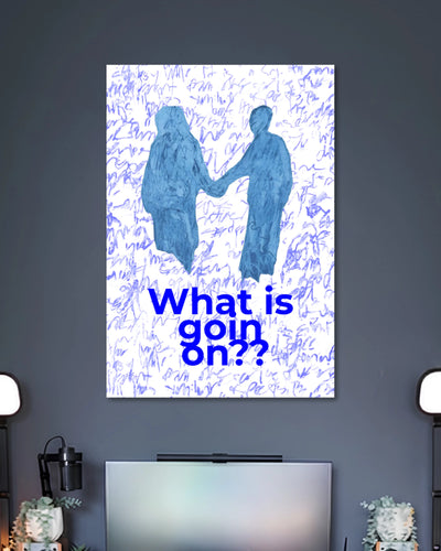 Alternative artwork view of What Is Going On? Aesthetic Poster