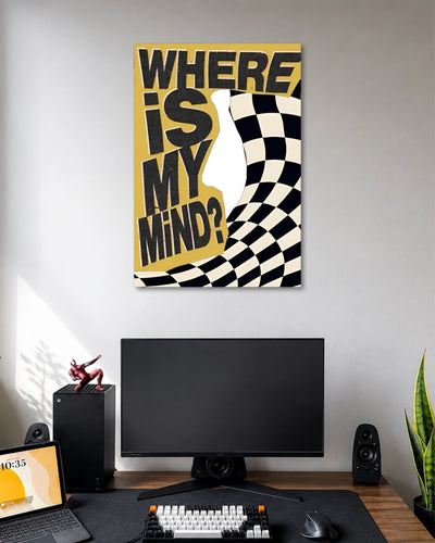 Where Is My Mind Aesthetic Poster poster artwork