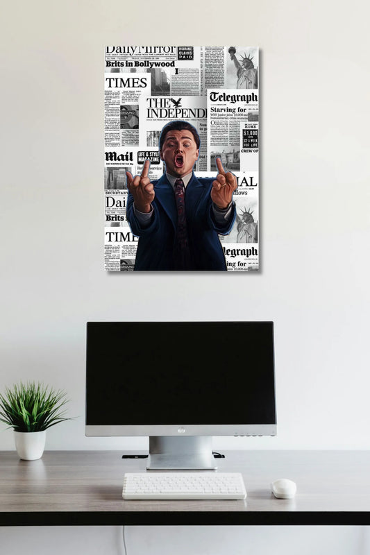 Wolf of Wall Street Fcuk Poster